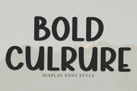 Bold Culture: A Modern Calligraphy Font for Elegant Design
