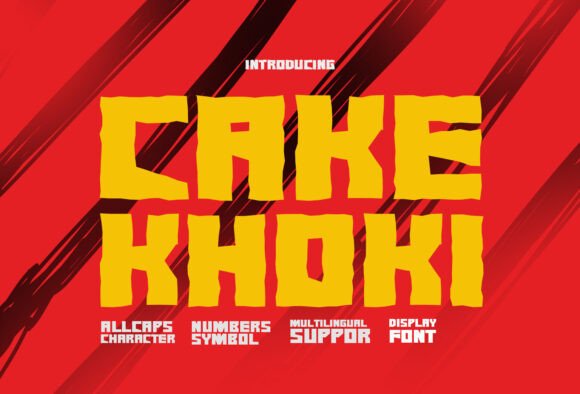 Cake Khoki: The Bold, Playful Font That Makes Your Text Pop