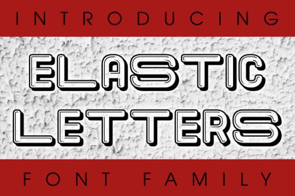 Elastic Letters: Bringing Playful Energy to Modern Design
