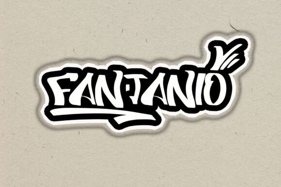 Fantanio: A Bold Graffiti Font for Urban Design