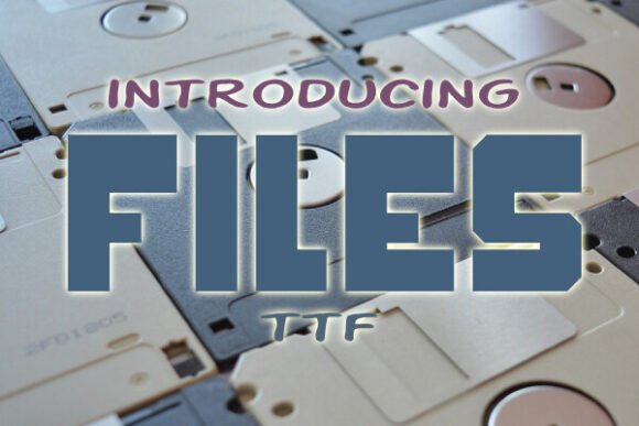 Files: The Techno Font That Elevates Your Design Projects