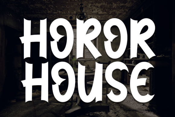 Horor House: A Sweet and Whimsical Handwritten Display Font