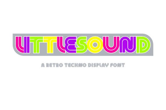Little Sound: A Retro Display Font for Modern Projects