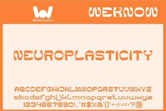 Neuroplasticity: The Font That Bridges Vintage Charm and Modern Sophistication