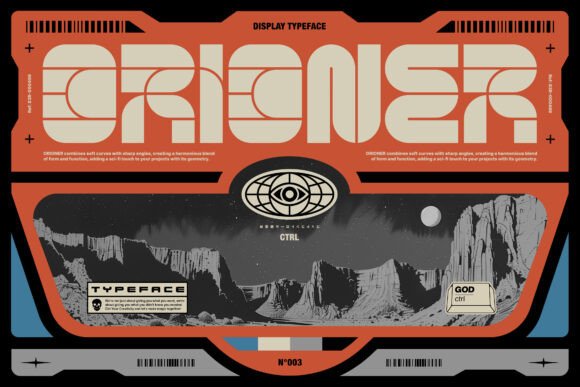 Orioner Display Font: A Practical Evaluation for Bold Design Projects