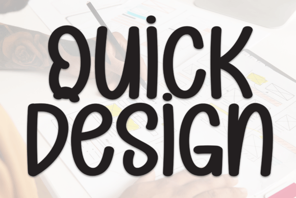 Quick Design: Elevate Your Brand with Sweet Typography