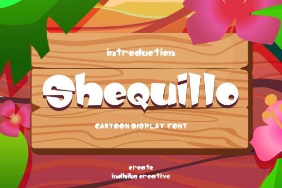 Shequillo: The Dynamic Display Font for Vibrant Creative Projects
