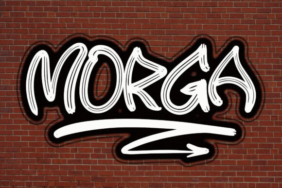 Unleashing Urban Energy: The Power of the Morga Graffiti Font